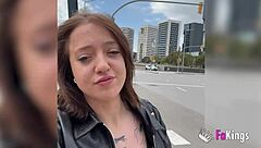 This Argentinian Slut Rebecca Jones Gets Hot in the Mall!