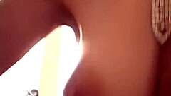 Beautiful blonde with big tits and shaved pussy – intriguing contrast