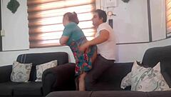 i cant help getting turned on by my stepmoms ass so i fuck her wet big pussy as asian housewife