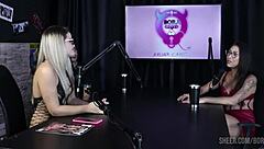 Best Moments of Luciana Picchi on Bora Cast with Bruna Carlos Part 1 on Sheer Red