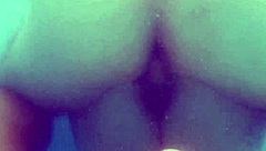 Married woman enjoys underwater sex in pool with cuckold's approval