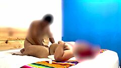 why does this guest massage me naked in front of my husband?