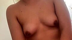 My sister-in-law enters my room and gives me her panties