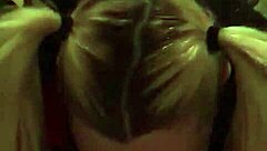 Breezy Breeze's Intense Amateur Blowjob as Pigtails MILF Teacher Bookworm Nerd in POV Couple Scene