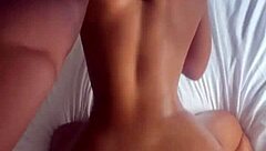 Oh man, this slim thick lightskin babe is getting pounded by that huge BBC in our homemade video 😈