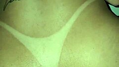 Sexy wife imagines double penetration in doggystyle homemade fucking on bed