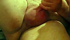 sexy redhead hints at deepthroat while sucking cock and licking balls. She teases with masturbation on ass.