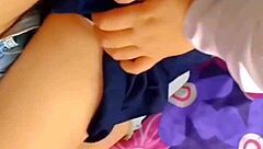 Morra from la técnica can't hold back with her professor, ends up in his apartment destroyed begging and nearly drowning swallowing semen - real mexican school girl!