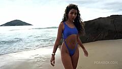 Melissa's Ass Gapes In Public Double Penetration!