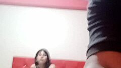 i love how this peruvian latina candyboom poses with her big ass and small tits, then takes my cock in missionary while i lick her wet pussy.