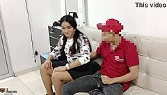 Mi Jefe Me Folla Estando Solos En Casa!