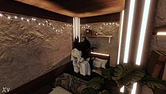 My bunny hg needed help but really wanted me to fuck her with demon dick.