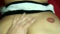 He fingers her ass while eating pussy