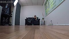 Samantha milf gagging on cock during casting pov deepthroat.