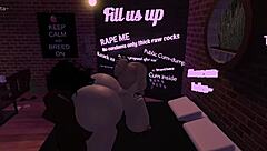 Whore in Roblox fucking big black cock?