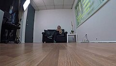 Samantha milf gagging on cock during casting pov deepthroat.