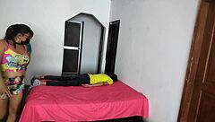 Unfaithful woman calls her neighbor to fuck her next to him