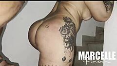 negão safado do porteiro arrombou meu cu com sua enorme rola na escada do prédio encheu minha boca de leite 😈