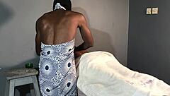 beautiful milf gives happy ending with ass