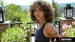 21 Sextury - Cute Latina Geisha Kyd Gets Her Pretty Feet Covered in Cum After Intense Fucking