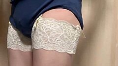 Asian Teen's Intense Anal Play with Buttplug