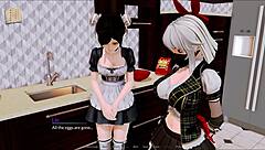 Exploring the harem hotel in this game episode 212