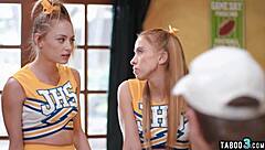 Petite Blonde Teens Khloe Kapri And Kyler Quinn Get Intense Anal Fuck By Coach