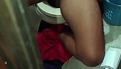 Hey, I caught my stepbrother masturbating and helped with my tits! 😏