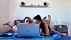 Wow! Briseida Myers and Malafalda Tasting Sweet Pussies!