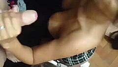 we called the party men for a blowjob line and they beat my face with cocks