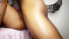 Fucking Sexy Roommate's Pussy and Ass with Big Cock, Loads of Cum.