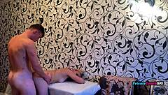 Sexy blonde stepsister gets naughty with perverted stepbrother alone