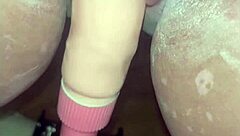 Orgasm With Sex Cannon And Big Tits Cum Toys Shaved Pussy 😍