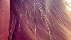 Vizinho Me Olhando, Chamei Corno Marido Pra Chupar Enquanto Ele Vê