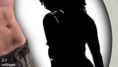 would you let me take handfuls of your hair and plow you like i own you, ebony model?