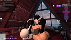 threesome with 2 fans sex with a follower 5 session blowjob doggystyle bent over riding cum