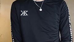 oh man, check this amateur with a big monster cock jerking off homemade style in the village 😈🍆