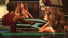 Wife and stepmother humiliate in anal threesome