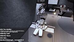 Teaching her a sexy lesson in roblox for making me wait 😏