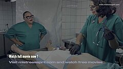 dominatrix april examines her patient in the cock clinic 😈