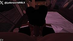 breeding another roblox fangirl with creampie passion