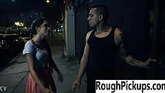 Extreme rough fucking pickup on her ass 😈