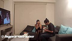 Wedding Anniversary Surprise: Big Black Cock Destroys Mexican Pussy