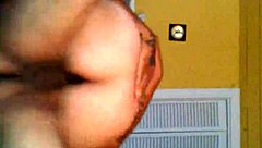 beautiful asian woman gives blowjob and rides big cock of latino man