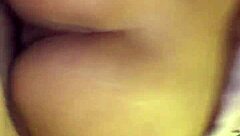 my wife rides me cowgirl before bed in homemade sex