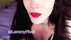 big ass lammy pixel shakes sexy in dorm