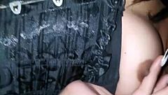 latina college girl enjoys hanging out with guys