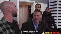 accidental gangbang - hot whitney wright gets gangbanged by airport security spanish subtitles