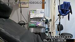 channy crossfire intensely sucks dick before her pussy gets blasted with cum backstage