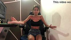 sexual psychologist can't resist my big dick, gets her tight pussy fucked